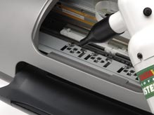 Data Duster cleaning printer